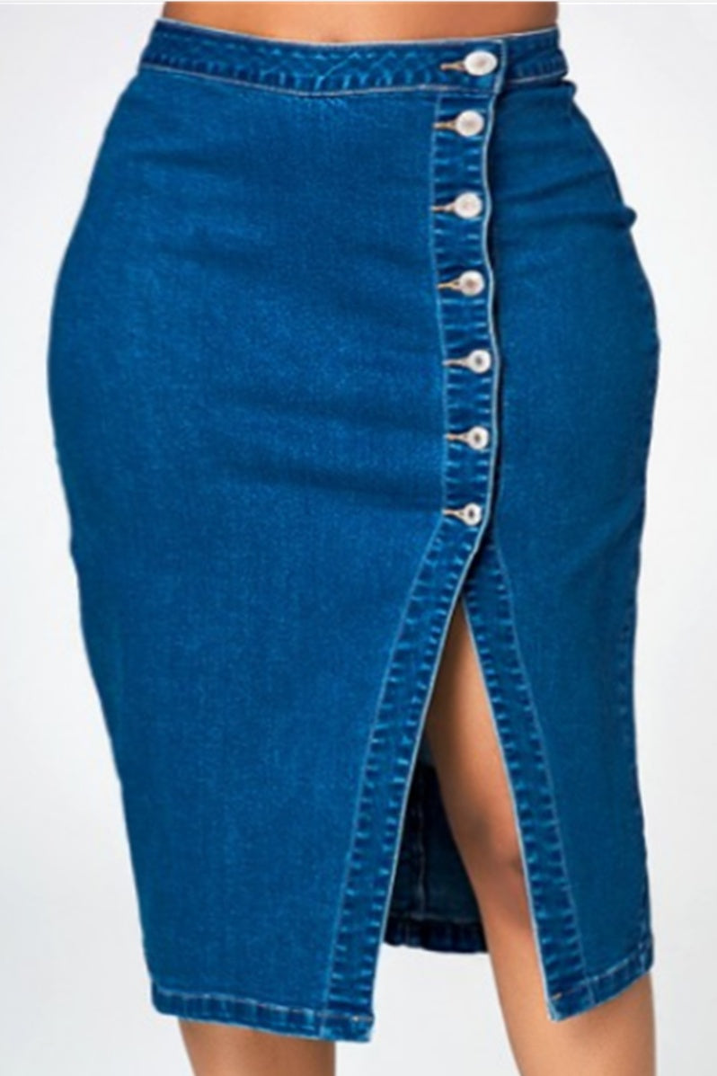 Women's Denim Skirt Plus Size Jeans