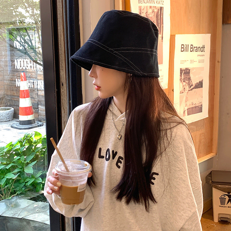 Korean Bucket Hat Casual Trendy Cool Bucket Hat