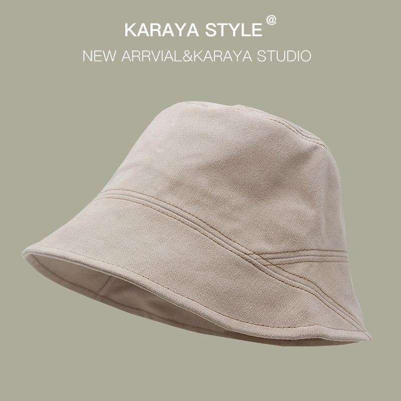 Korean Bucket Hat Casual Trendy Cool Bucket Hat