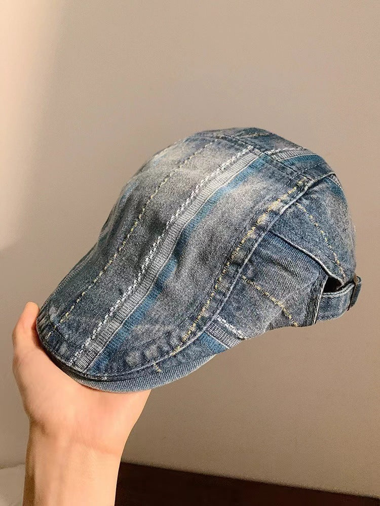 Washed Denim Advance Hats Women's Spring And Summer