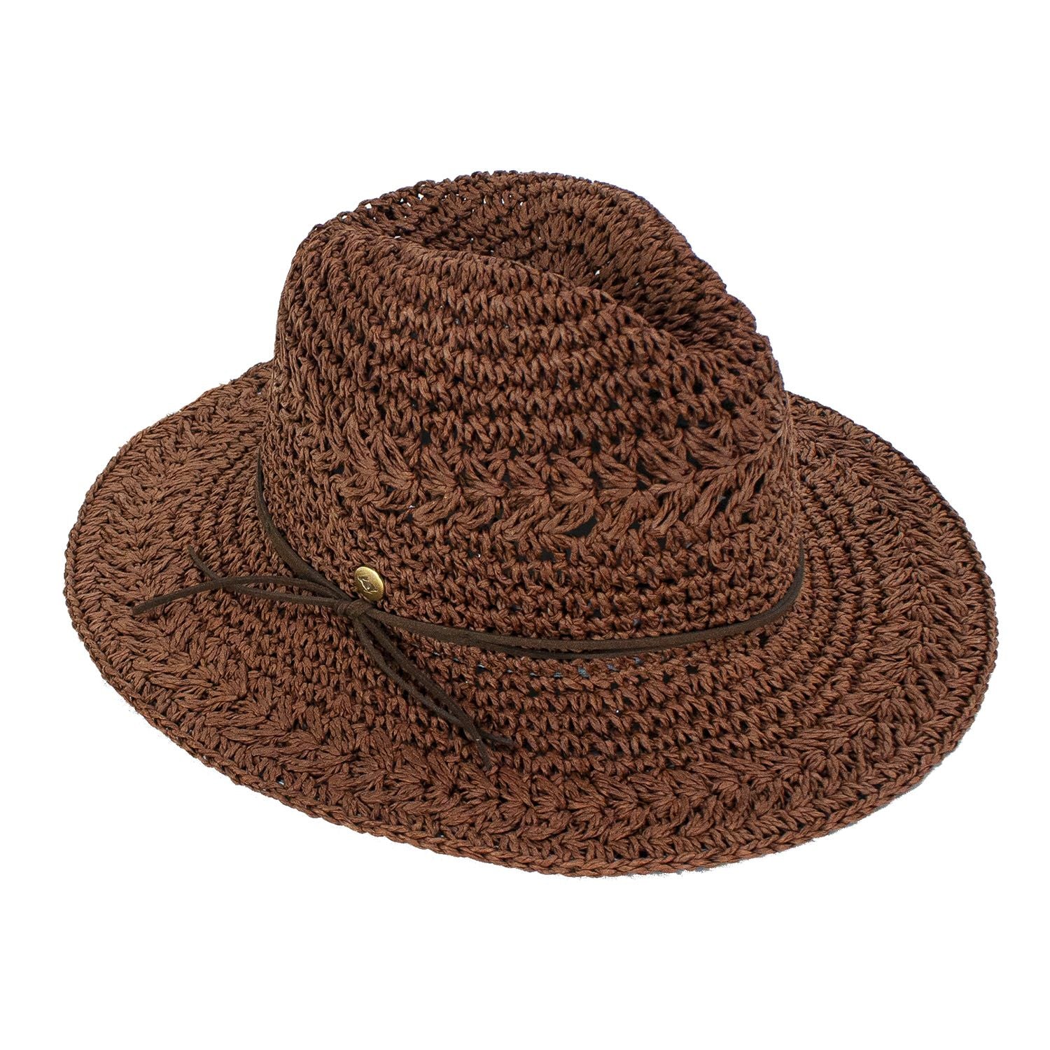 Sarai Toyo Crushable Packable Unisex Fedora Resort Hat