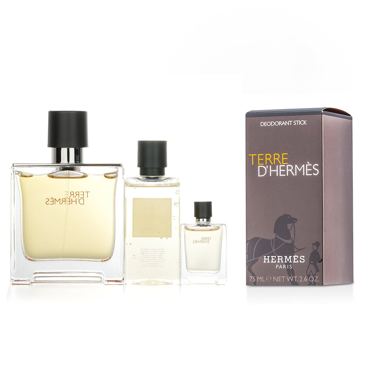 HERMES - Hermes Terre D'Hermes Pure Set + Terre D'Hermes Deodorant Stick 2pcs