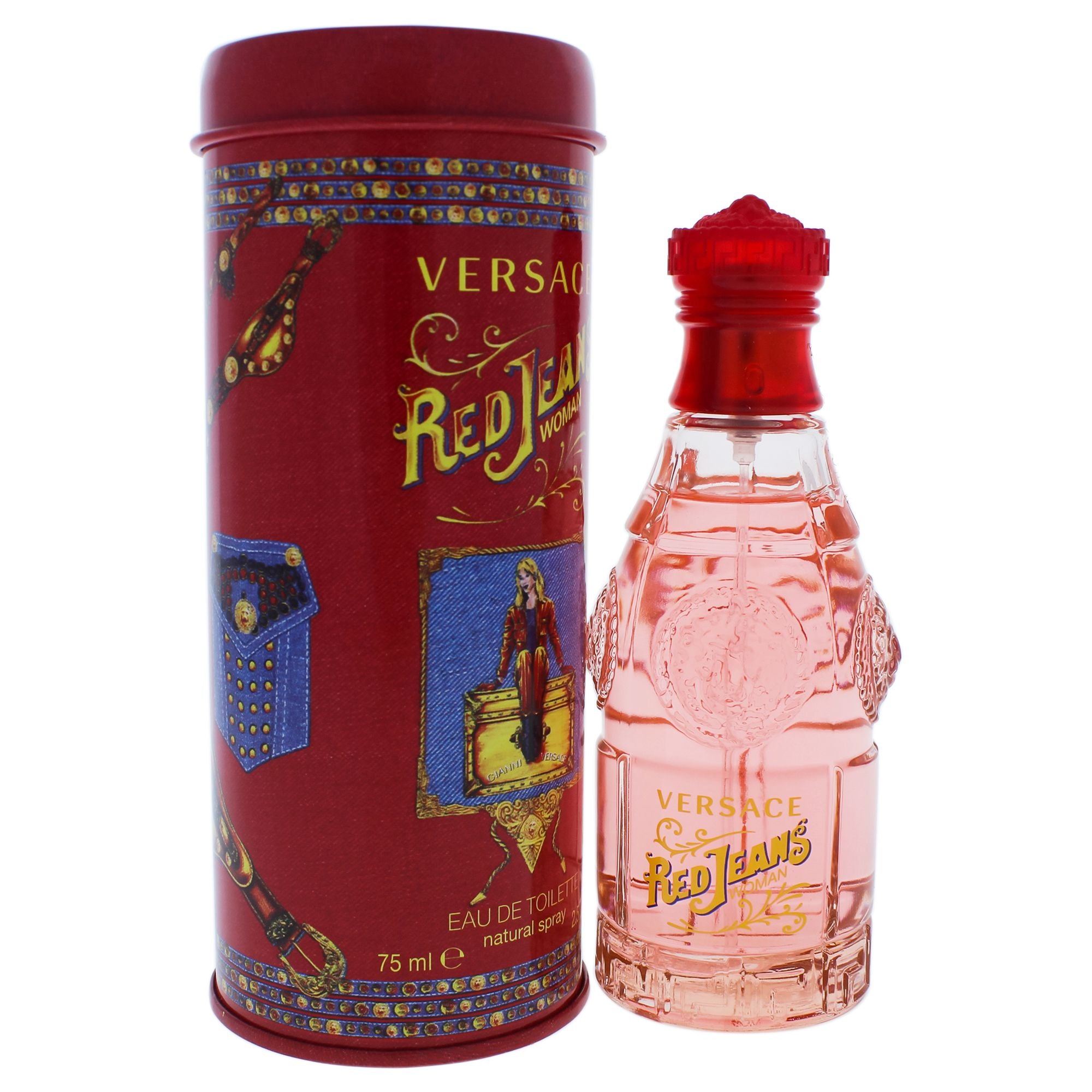 Red Jeans by Versace for Women - 2.5 oz EDT Spray