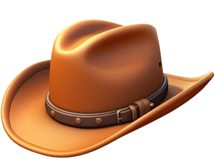 Faux Leather Fedora Hats